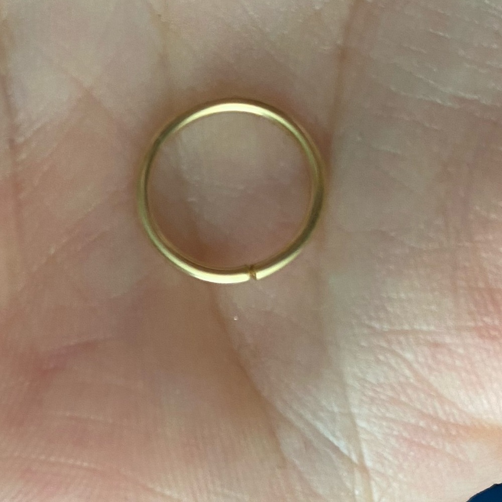 Solid 14k Gold Seamless Ring
